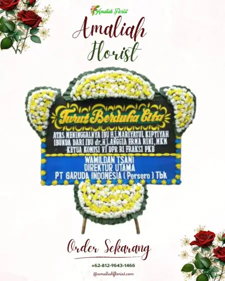 Papan Bunga Duka Ballroom Wedding Ciawi